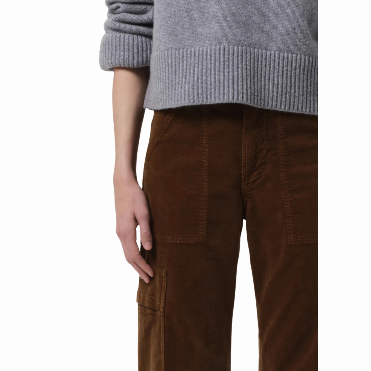 Marcelle Cargo Corduroy Manuka Sunny Vibes Casual Elegant Party Look Winter Warmth