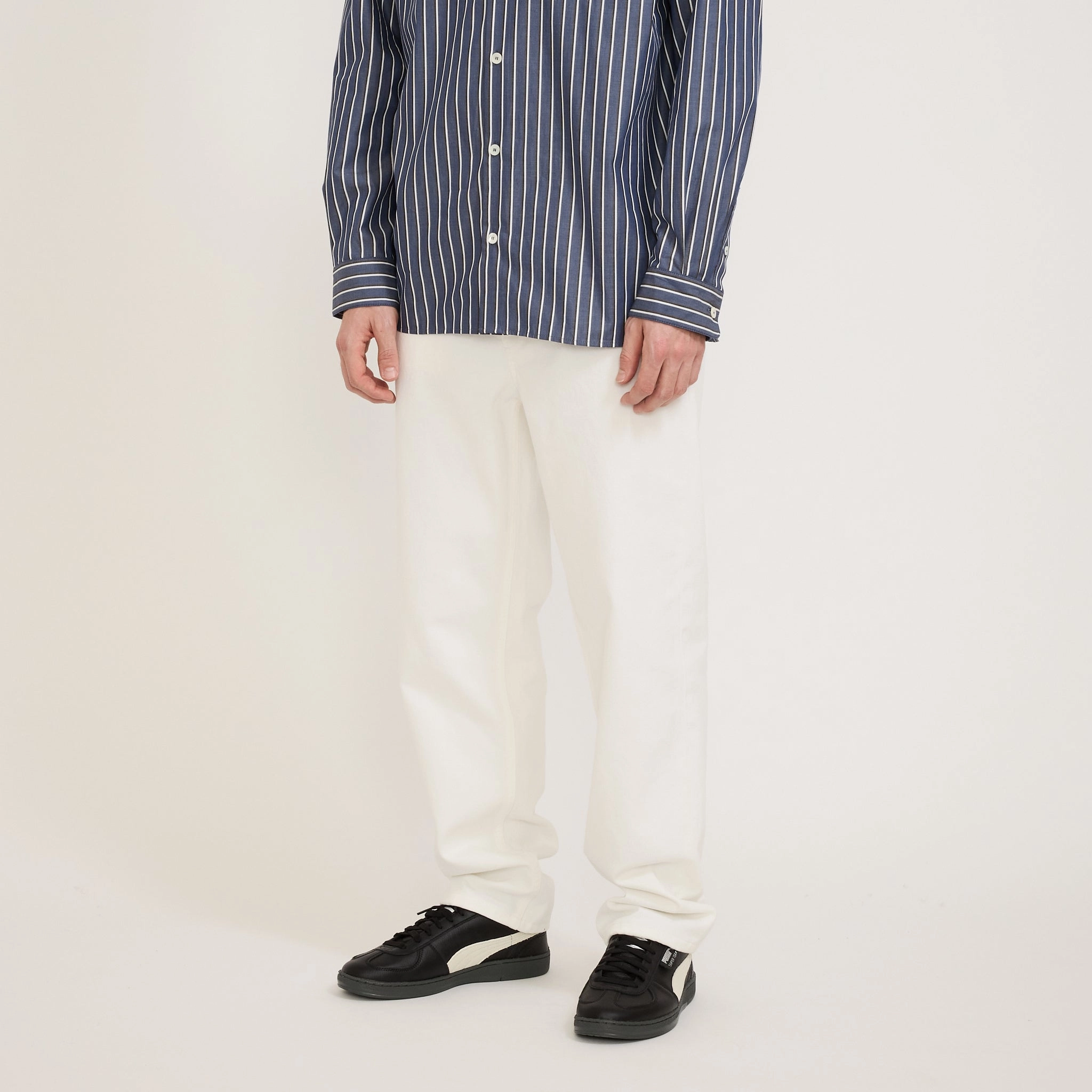 Martin Jean White Reliable Outfit Stretch Unisex Wear Classic Wear