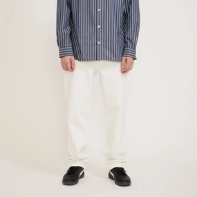 Martin Jean White Textured Bold