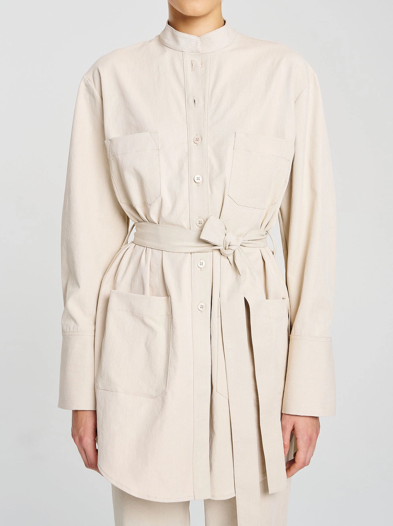 MELA PURDIE SAFARI JACKET Long Sleeve