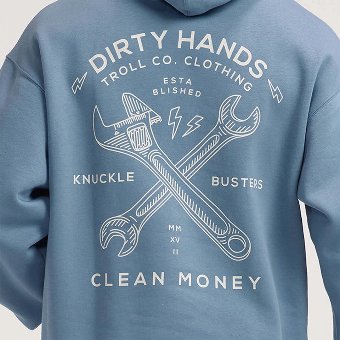 Trendy Look Cozy And Warm Men's DHCM Twisting Wrenches Hoodie