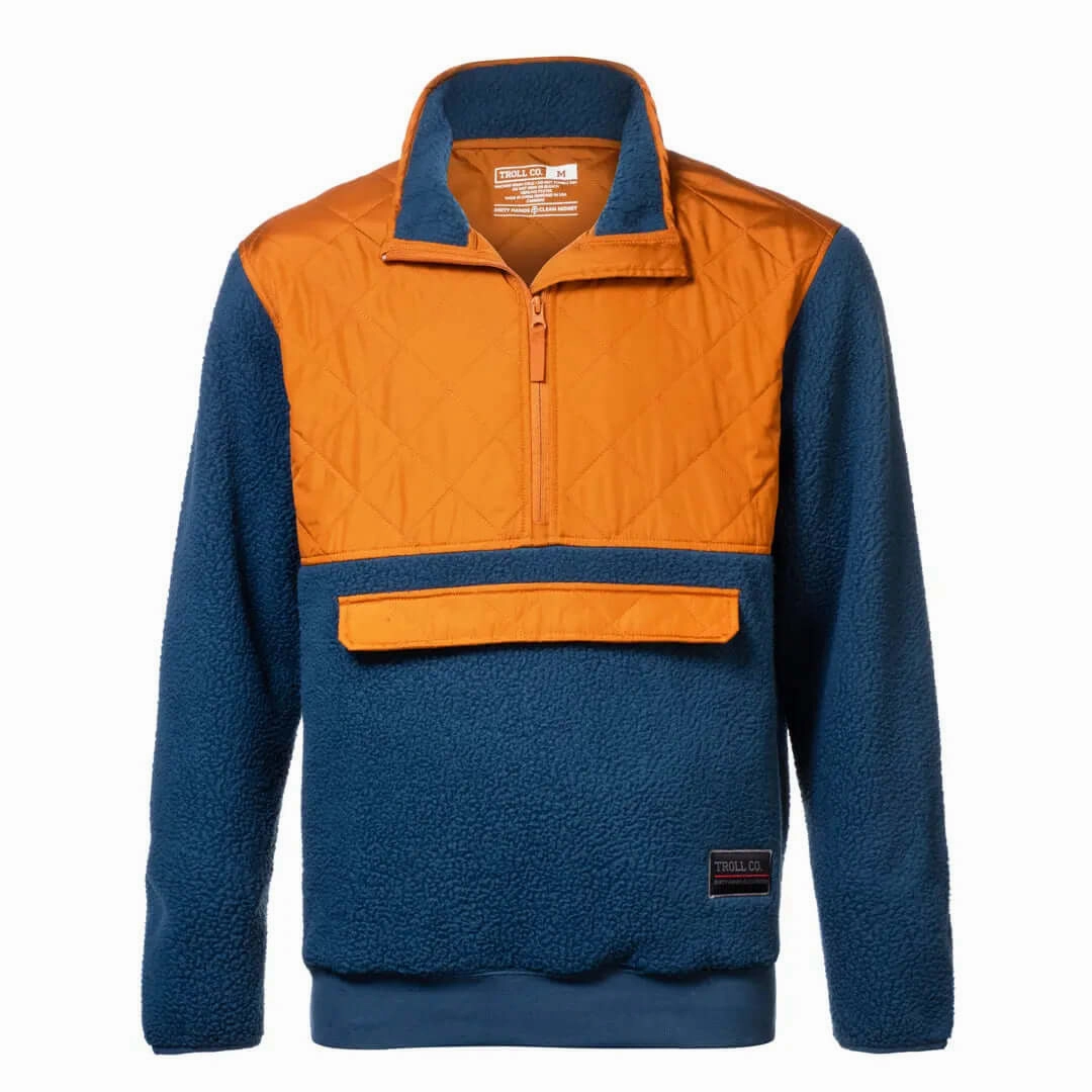 Men's Grizzly Fleece Anorak ReflectiveDetails Multipurpose Layering