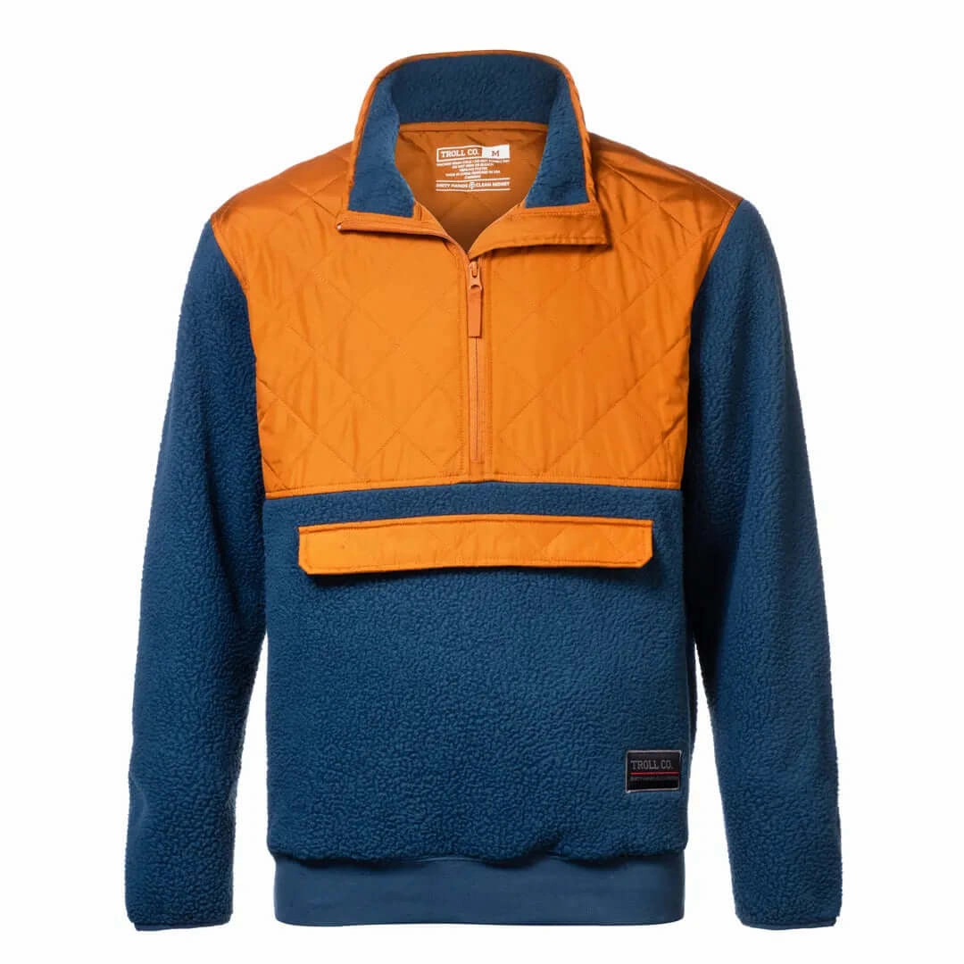 MultiPocket Layout Men's Grizzly Fleece Anorak