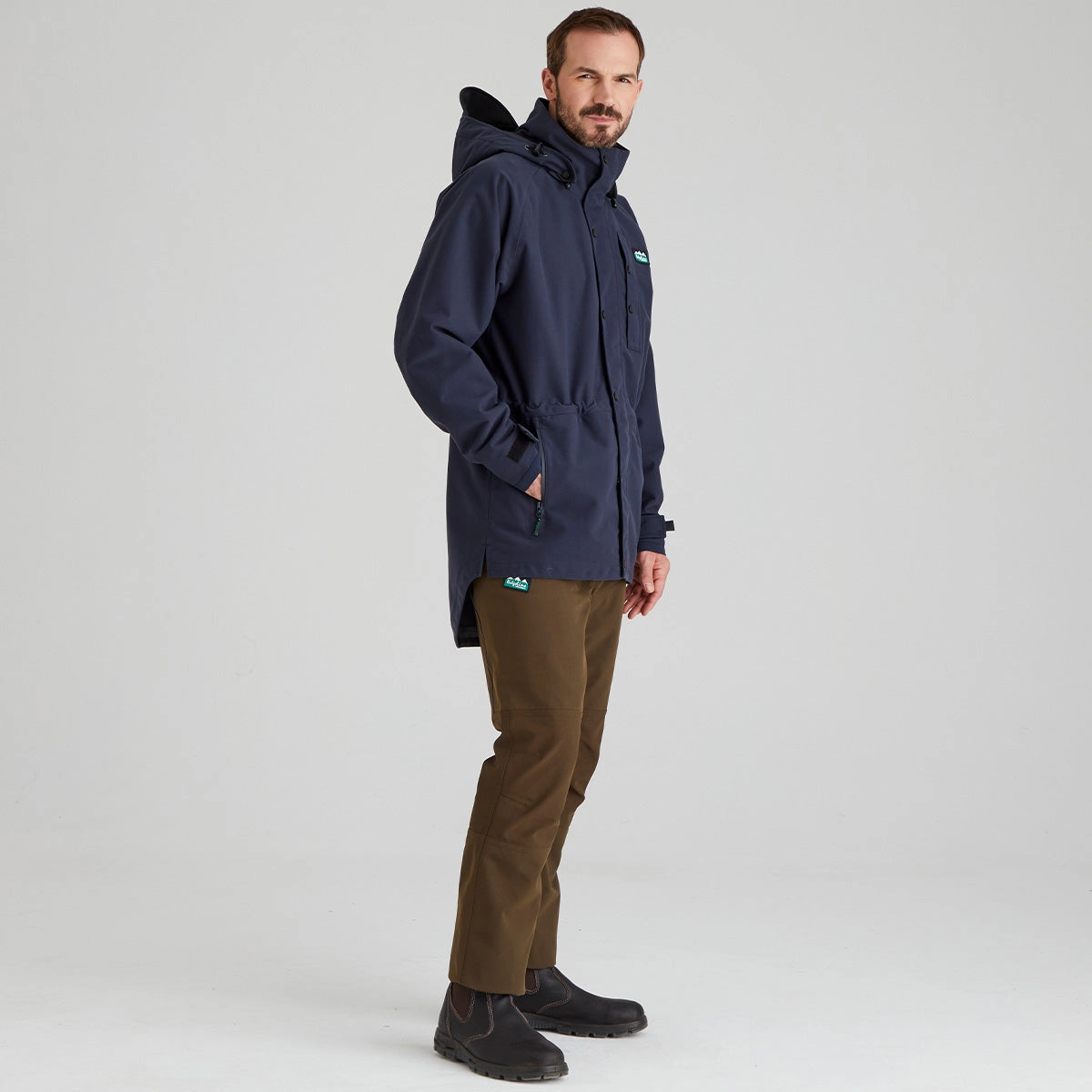Men's Monsoon Classic Jacket Navy (2025) QuickDry Fabric