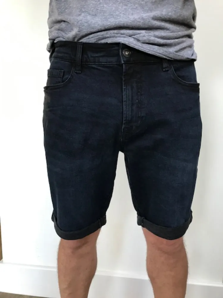 Breathable layers RegularFit Mens Indigo Denim Shorts