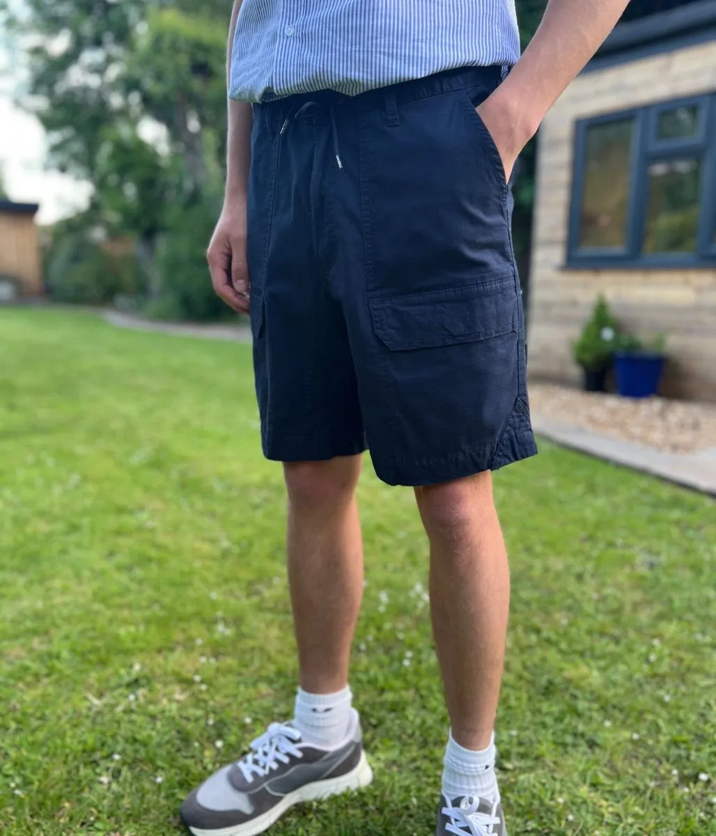 Flexible Knees Cold Weather Gear Mens Navy Nautica Cargo Shorts