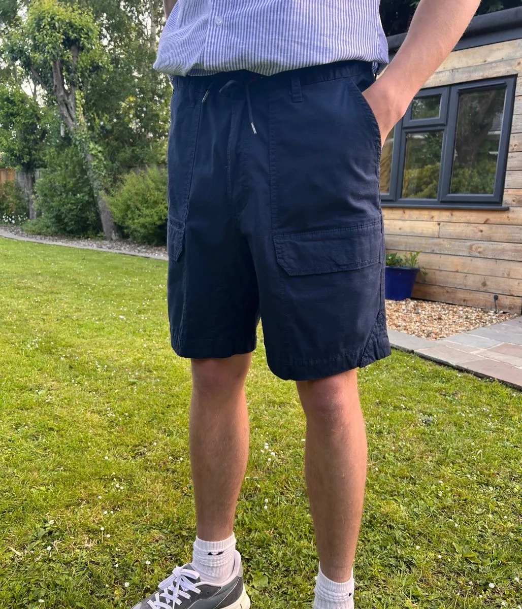 High Mobility All Season Mens Navy Nautica Cargo Shorts