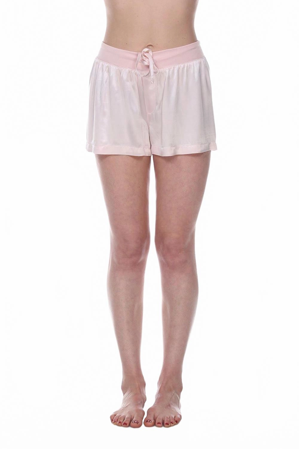 Mikel Satin Boxer In Blush Tailored Design Skinny Fit