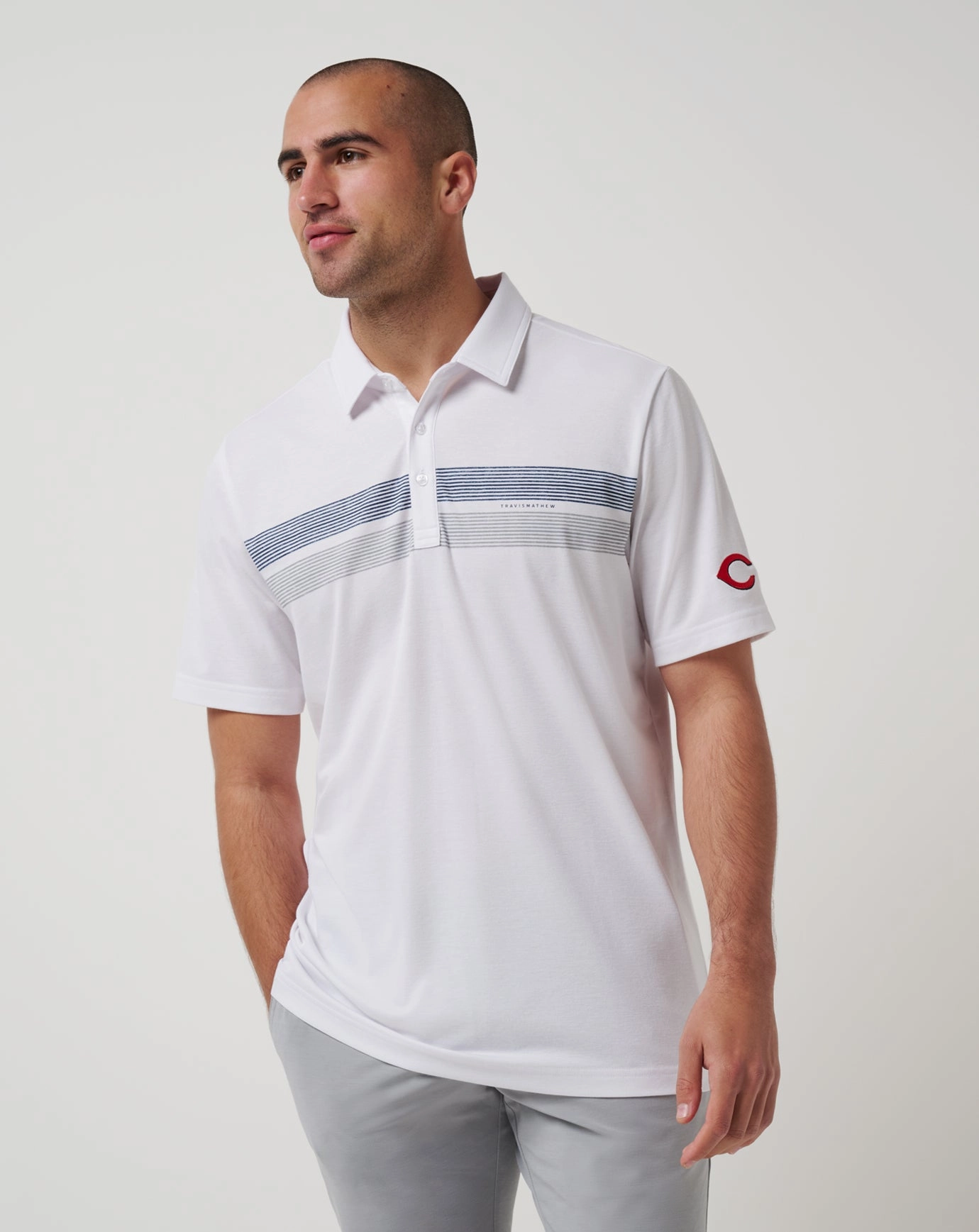Chill Layer Cincinatti Reds Top Recruit Polo