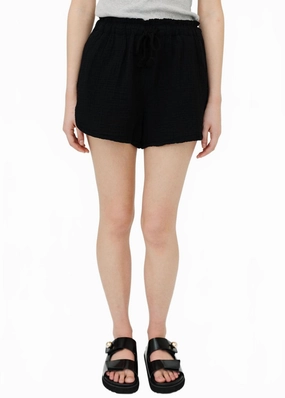 Starla Dolphin Short In Black young adults Bright Hues