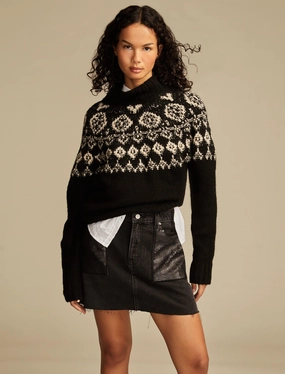 Everyday Comfort Lucky Brand Women's Metallic Denim Mini Skirt