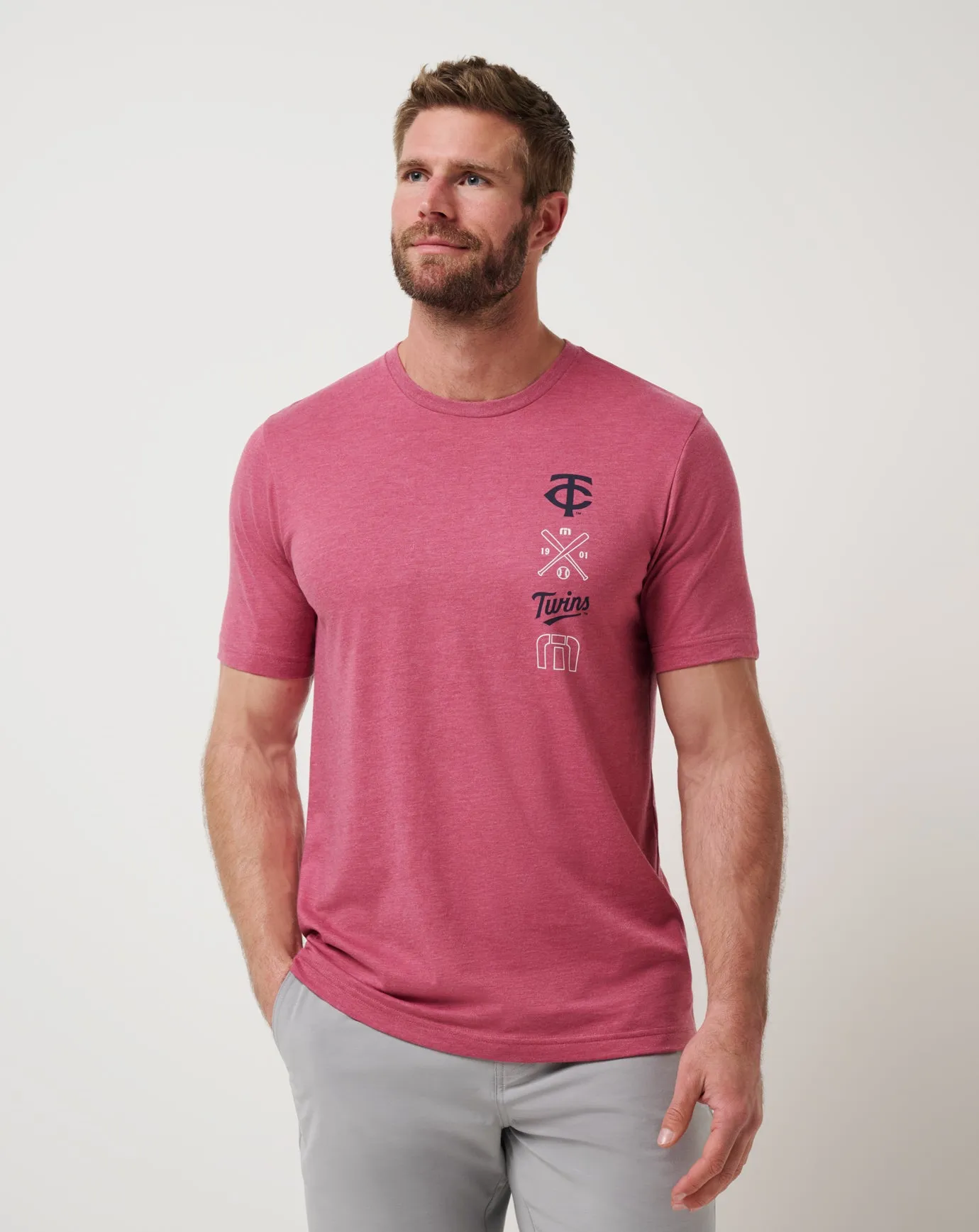 Minnesota Twins Sunset Slam 2.0 Tee MultipurposeCuffs Breathable Yarn Composition