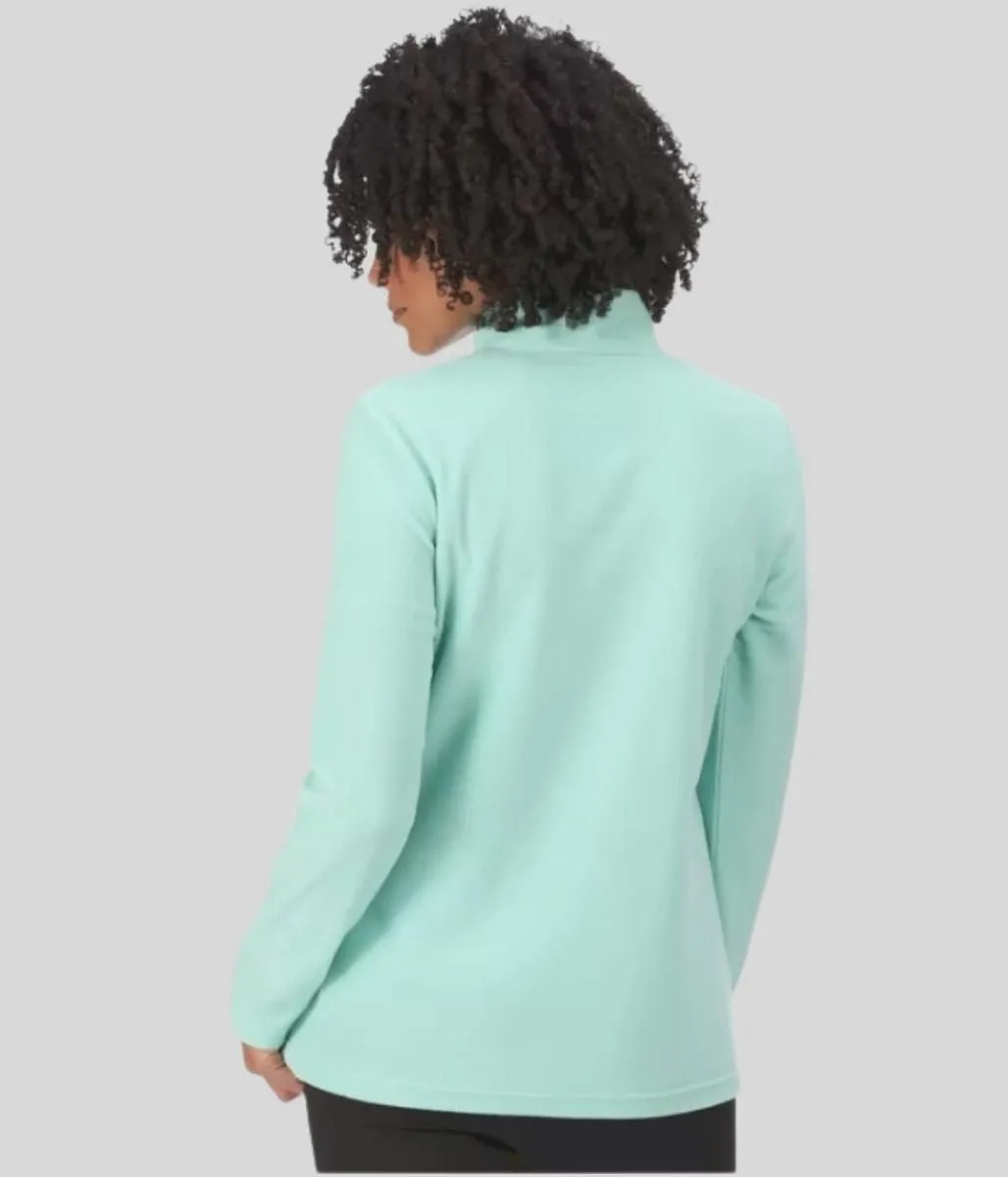 Mint Regatta Sweethart Fleece LaserCut Edges