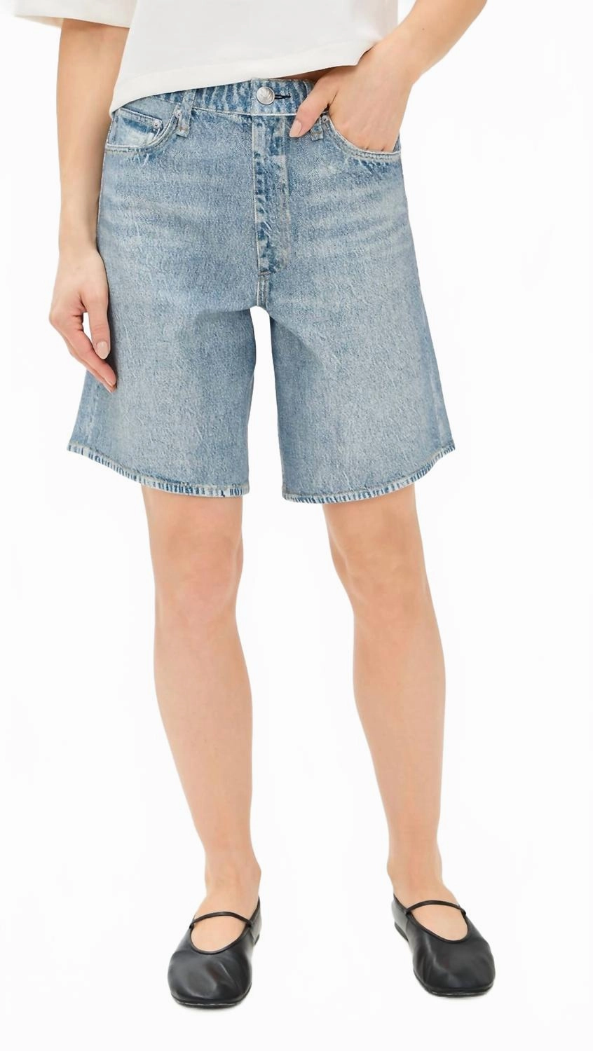 Unisex Recycled Elastic Trim Miramar Ponte Mckenna Short In Seaside