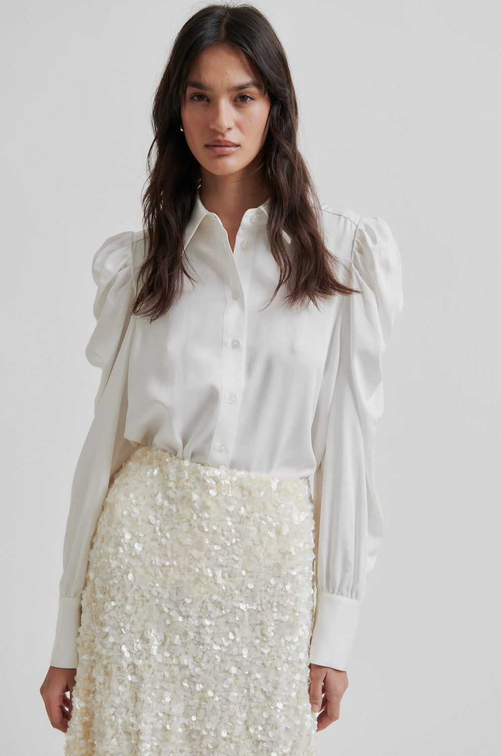 Samanta Shirt - Tofu Non Irritating Seam Finish Quick Release Fasteners