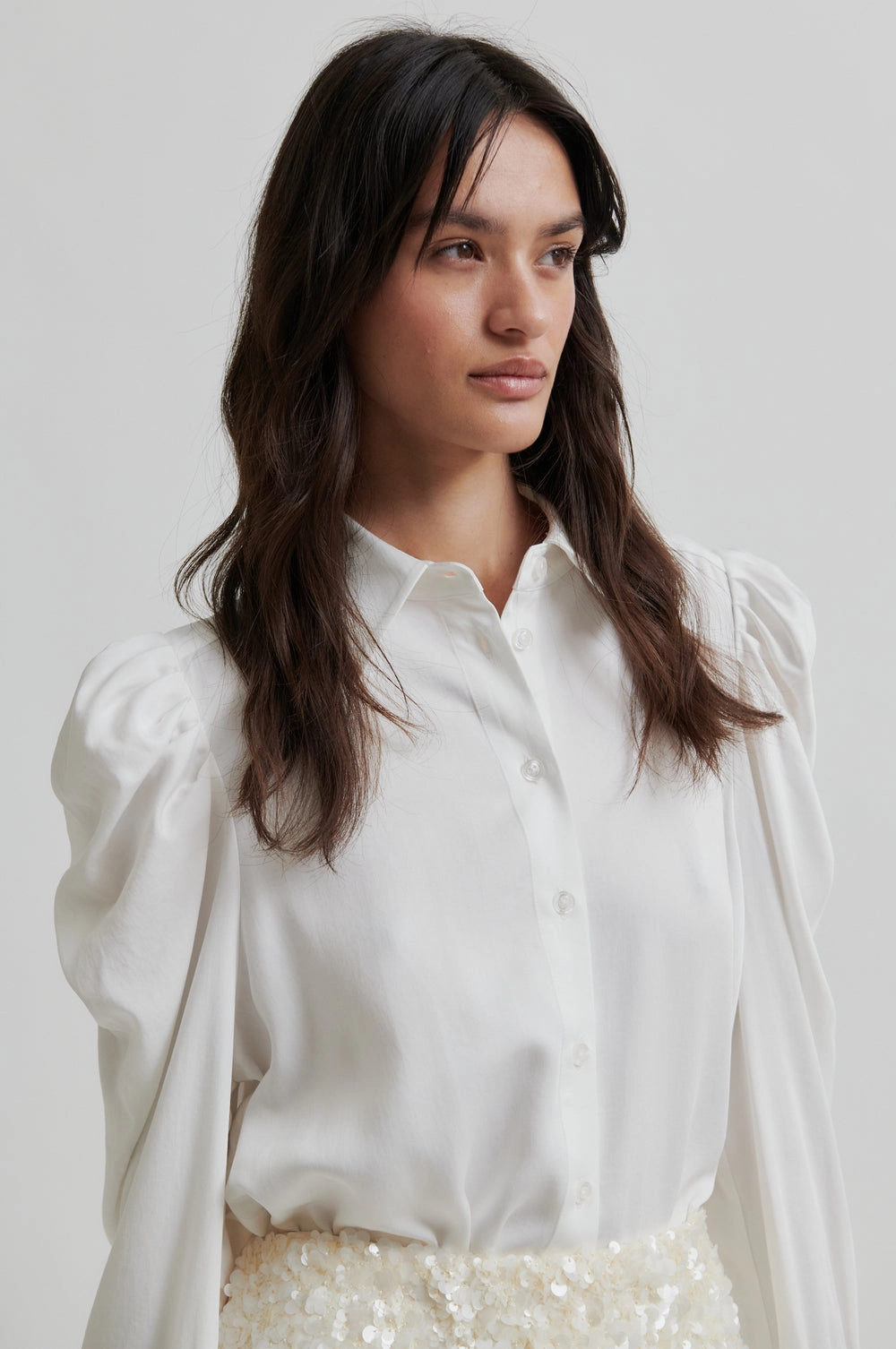 Samanta Shirt - Tofu Yarn Dye Stripe Street Style