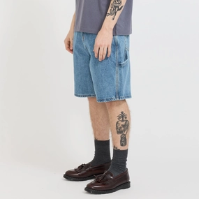 Hypoallergenic Textile Quick Layer Fit Weathergear Denim Shorts Streaky Indigo