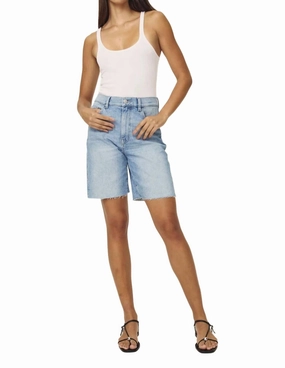 Flame Retardant Coating Mty 90's Jean Shorts In Blue