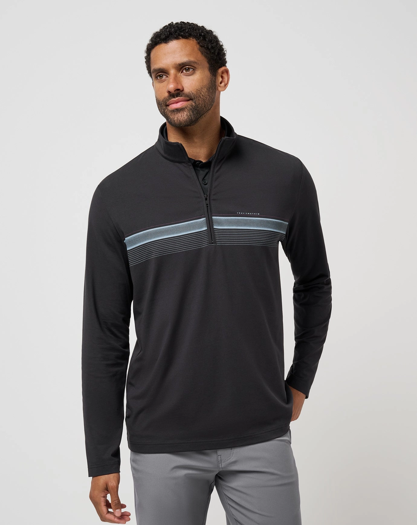 Essential Fit Nautical Adventure Quarter Zip