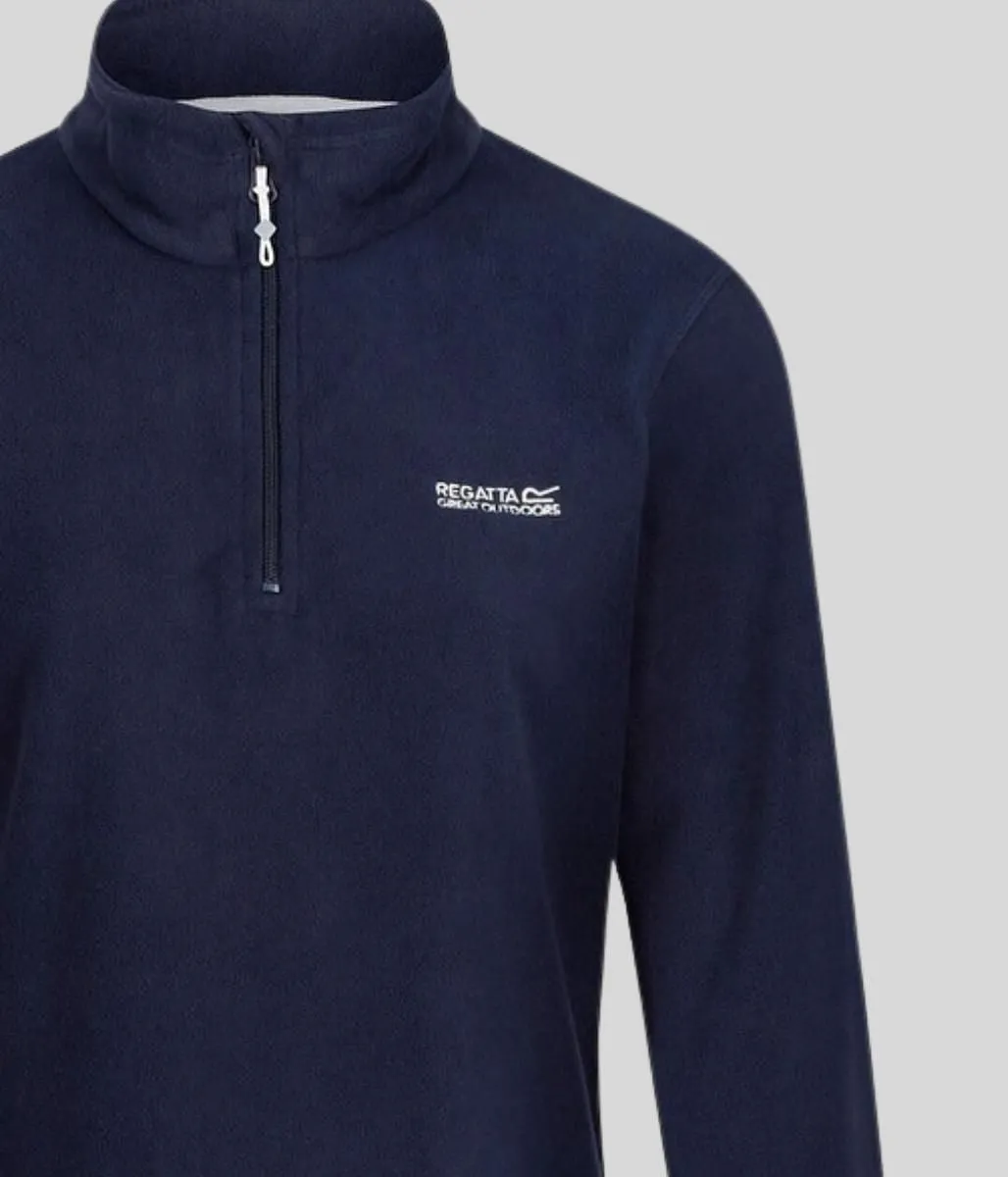 Navy Regatta Sweethart Fleece Elegant Blouse Summer Dress