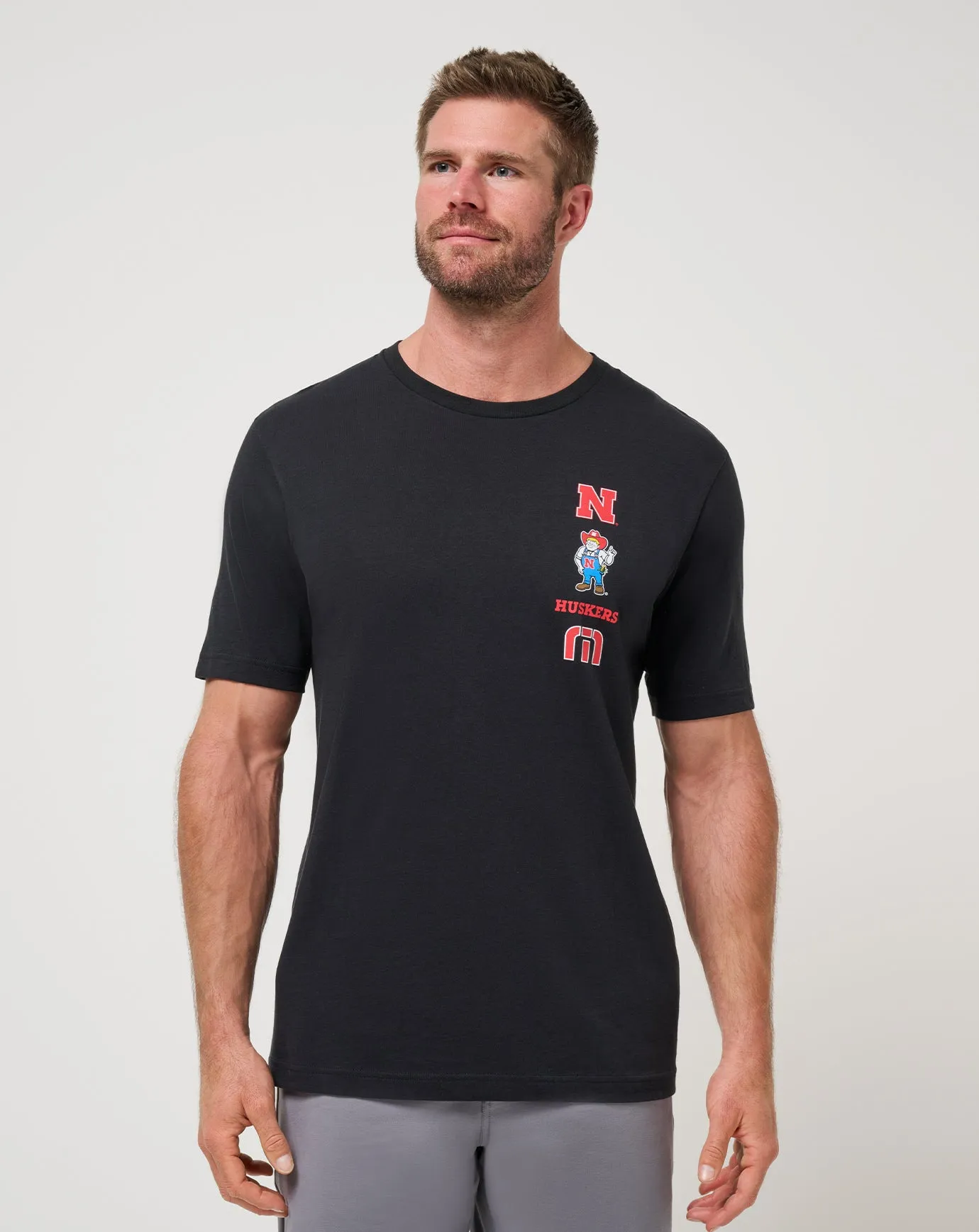 Sporty Top Relaxed Comfort Wear Nebraska Playoffs 2.0 Tee
