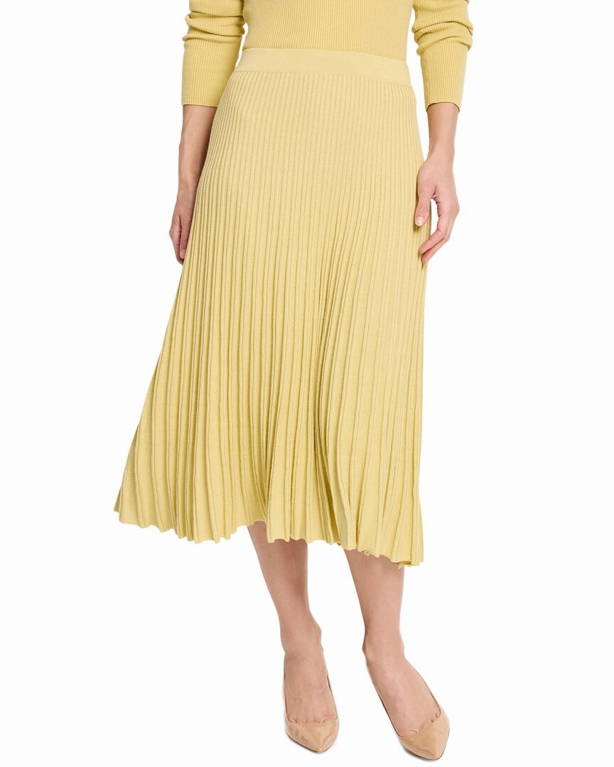 NIC ZOE Ribbed Sweater Skirt Smart Texture