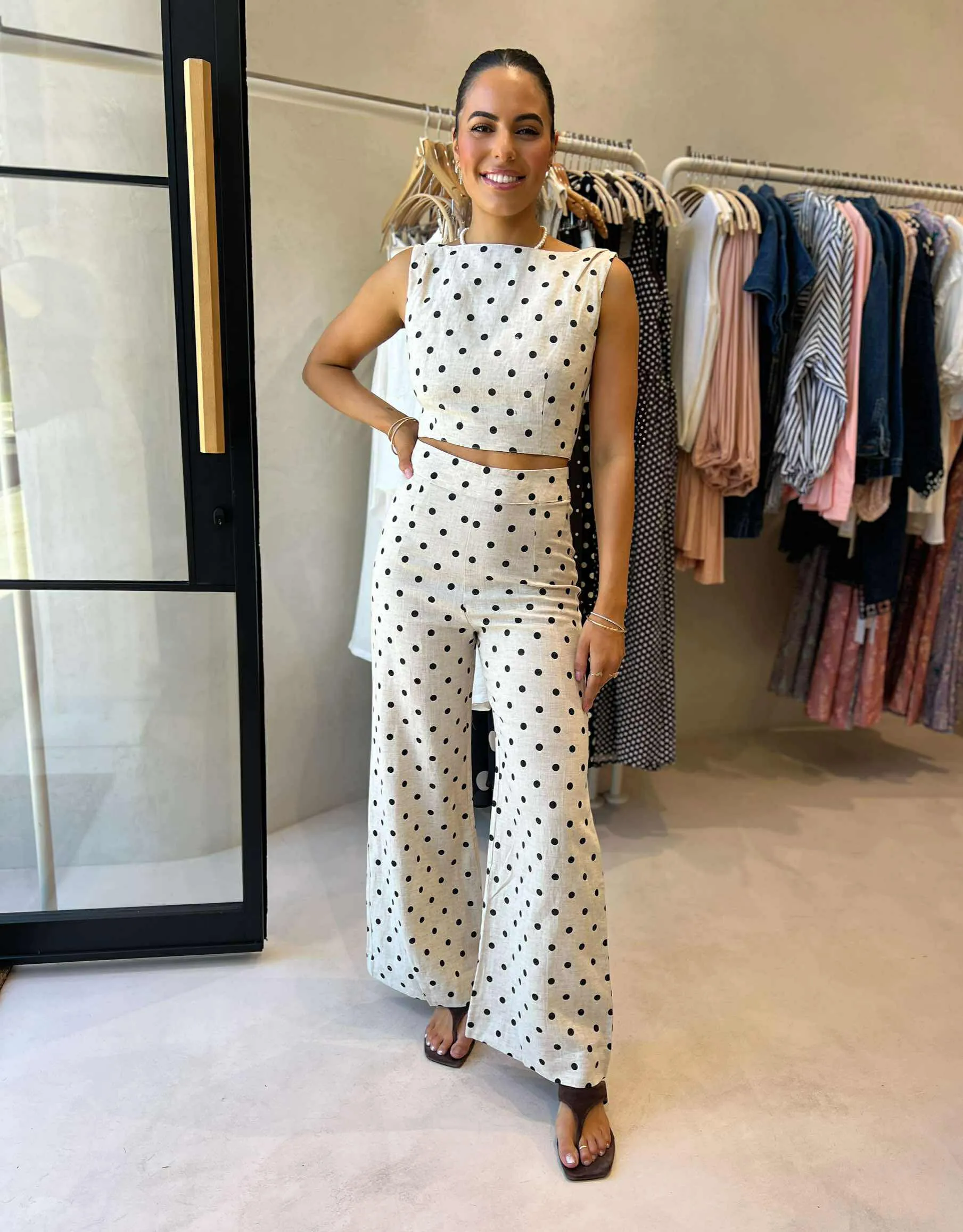 Comfy Active PALM COVE PANT - OAT