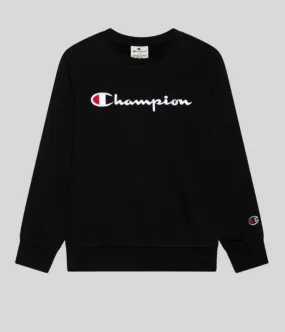 Hypoallergenic Inner Layer Tear Resistant Black Champion Unisex Sweatshirt