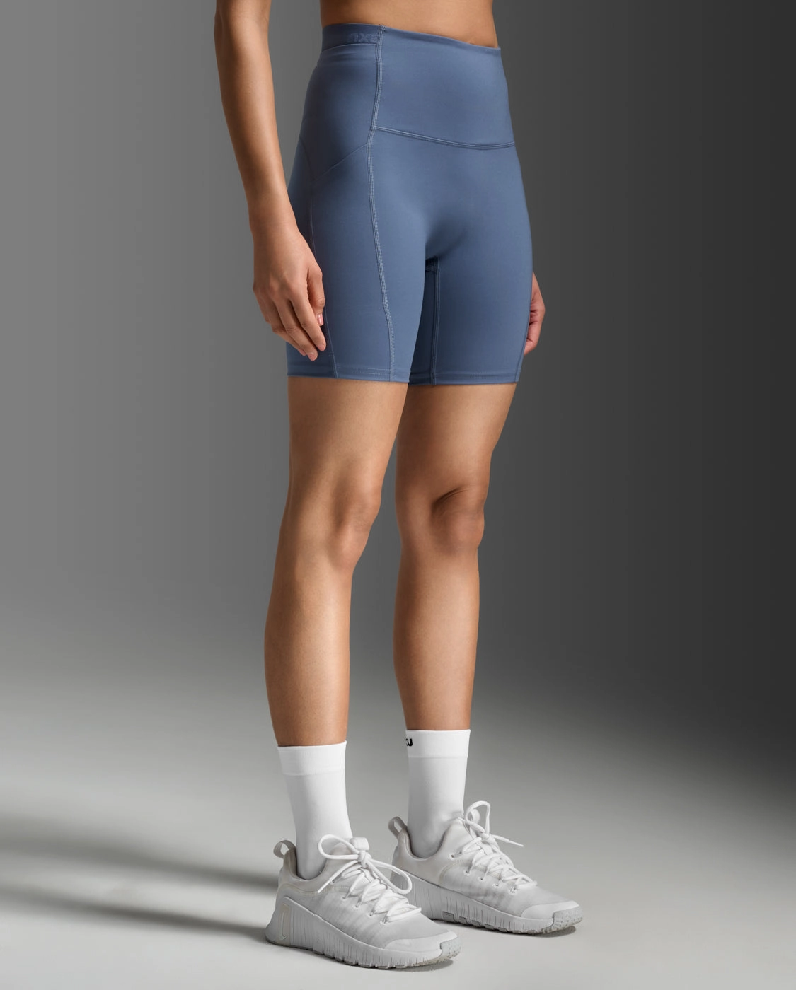 Form Stash Hi-Rise 6" Compression Short with Pockets Non Irritating Tagless Sleek Design