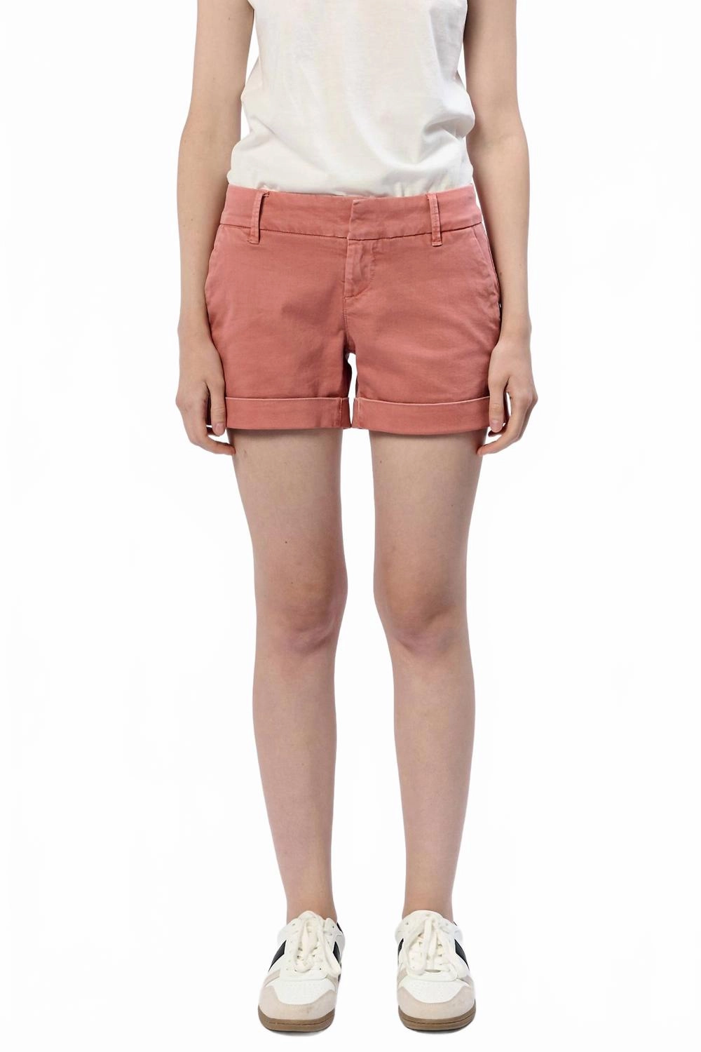 Teflon Coated Finish North Hampton Shorts In Terracotta