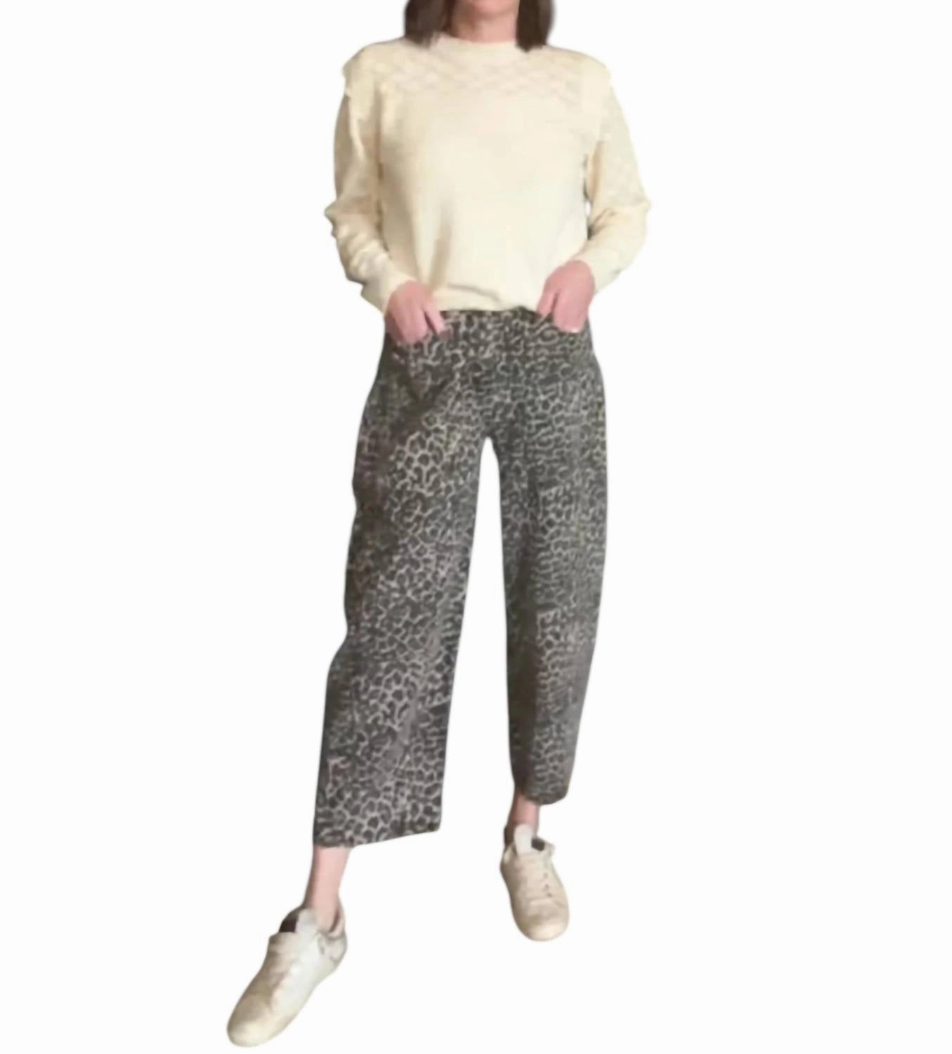 Everyday Layers Casual Knit Style Not So Simple Sweater In Cream