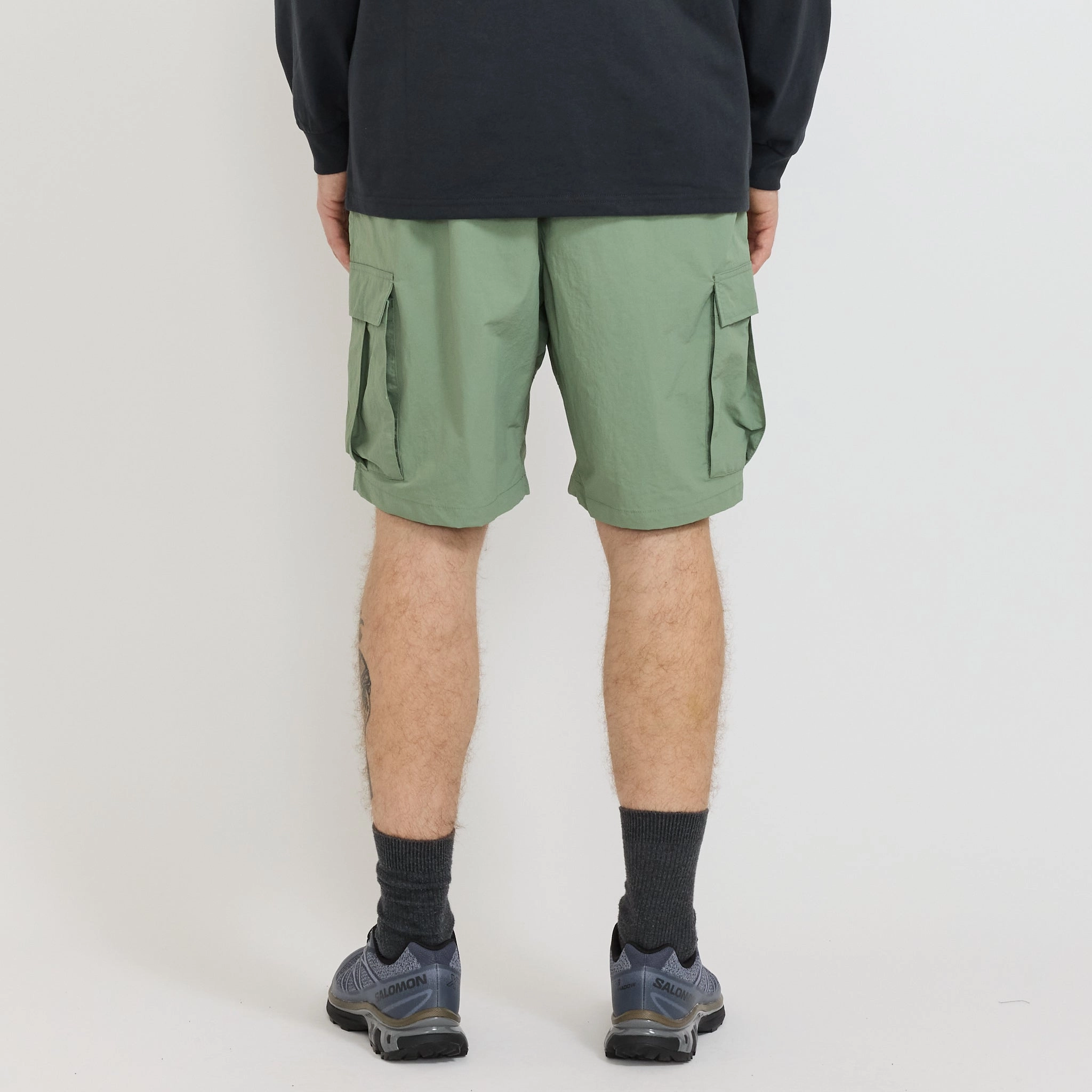 Ultra Soft Touch Nylon Explorer Cargo Short Teal