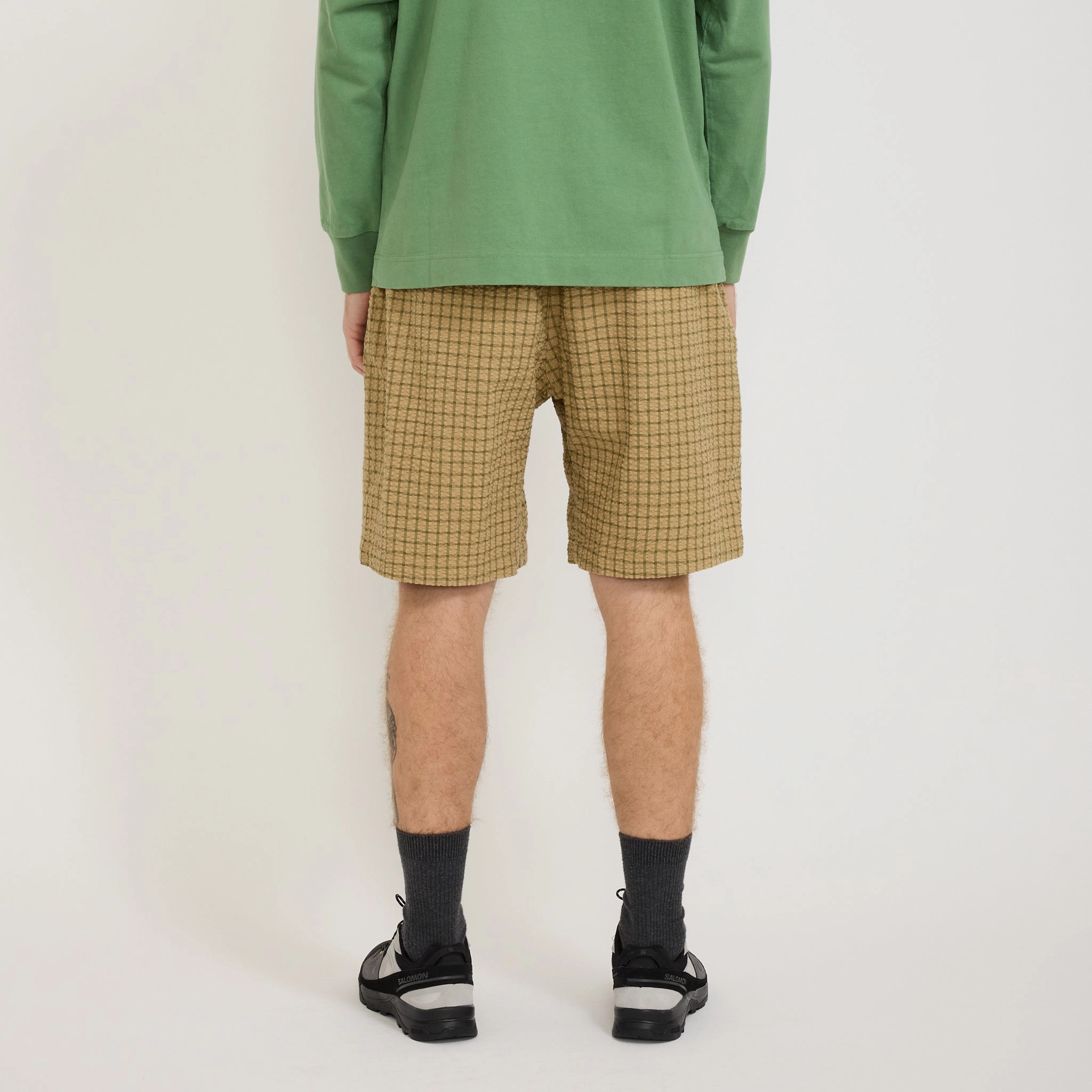 O.G. Seersucker G-Short Gravel Versatile Styling