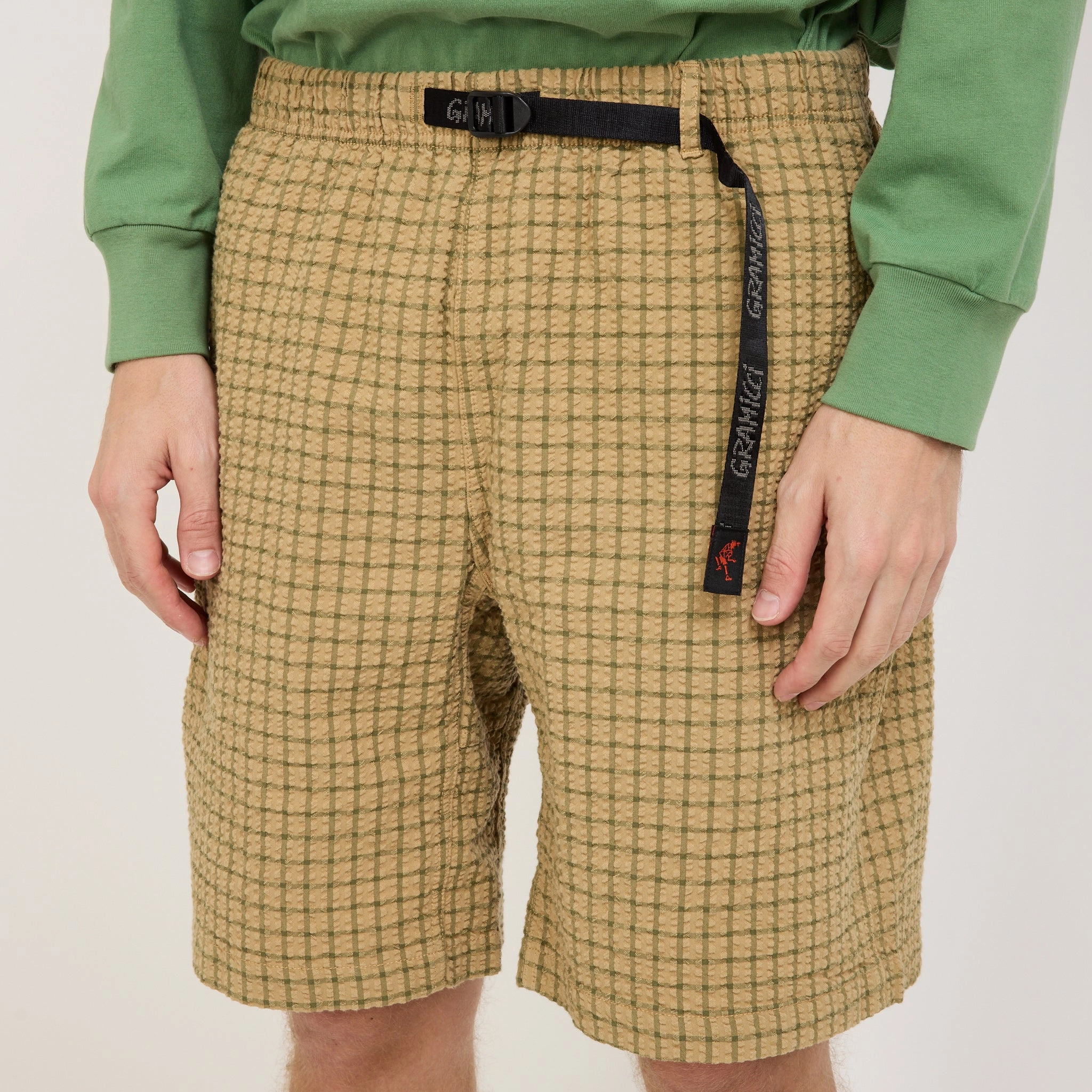 Sport Ready Fit Wind Resistant Panels O.G. Seersucker G-Short Gravel