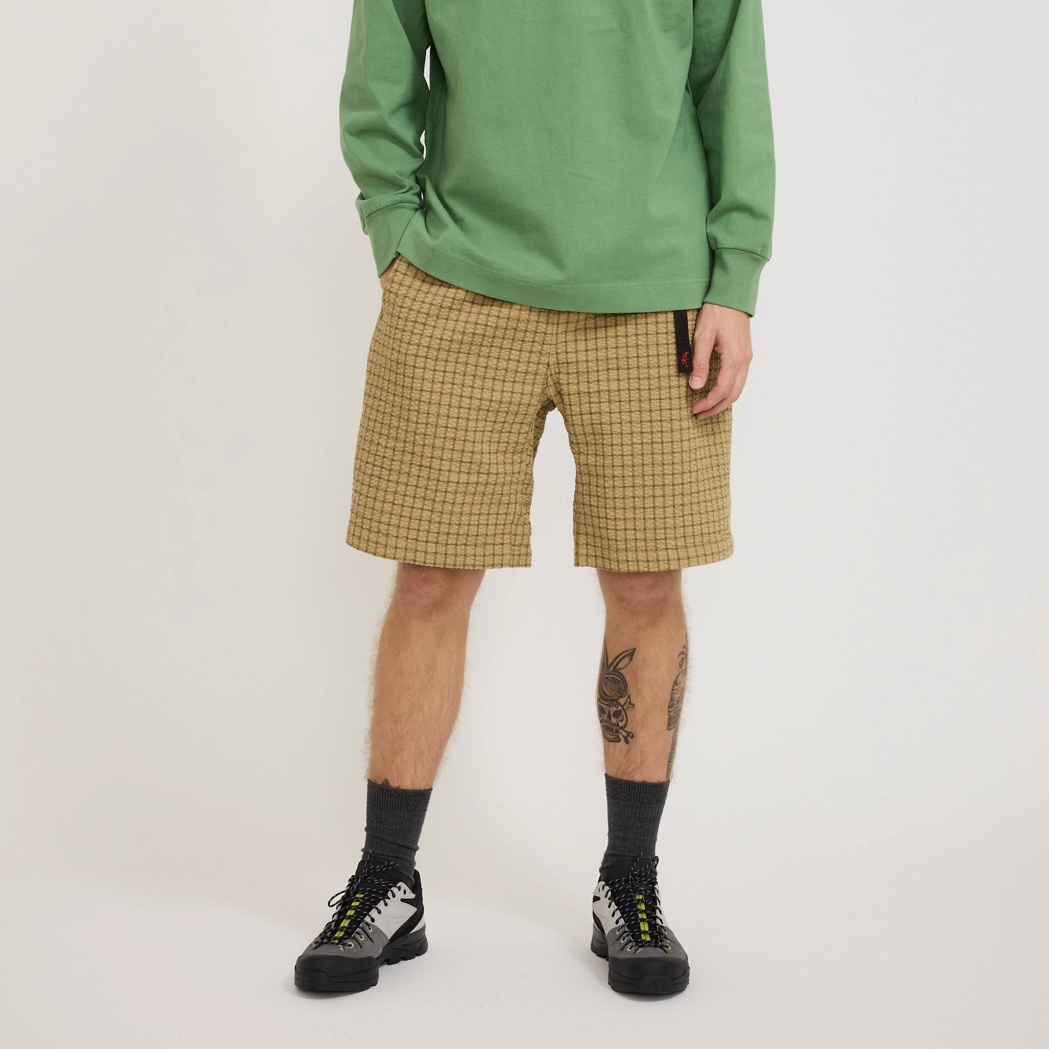 O.G. Seersucker G-Short Gravel Relaxed Vibe Sport Flex