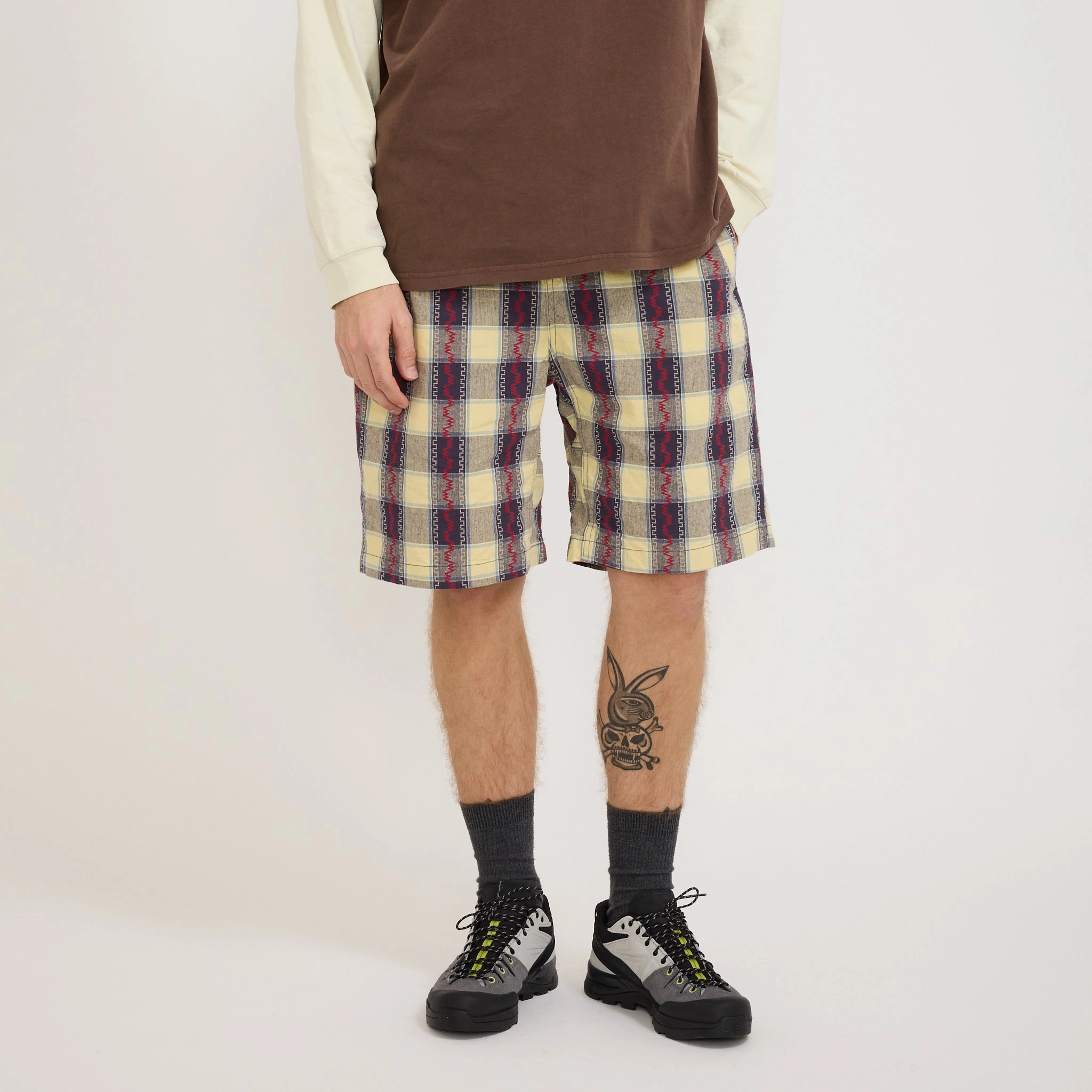 Breathable mesh lining O.G. Tribal Check G-Short Tribal Check