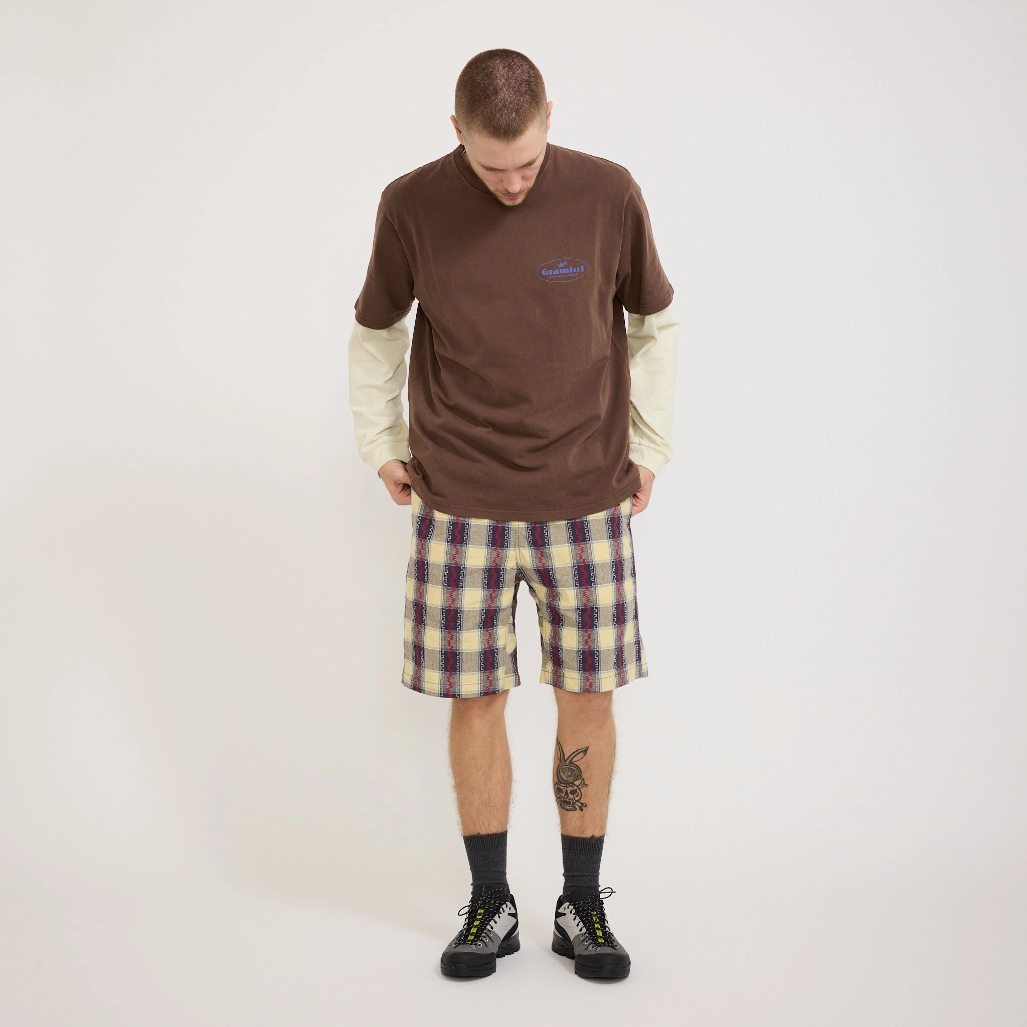 O.G. Tribal Check G-Short Tribal Check campers Wind Resistant Material