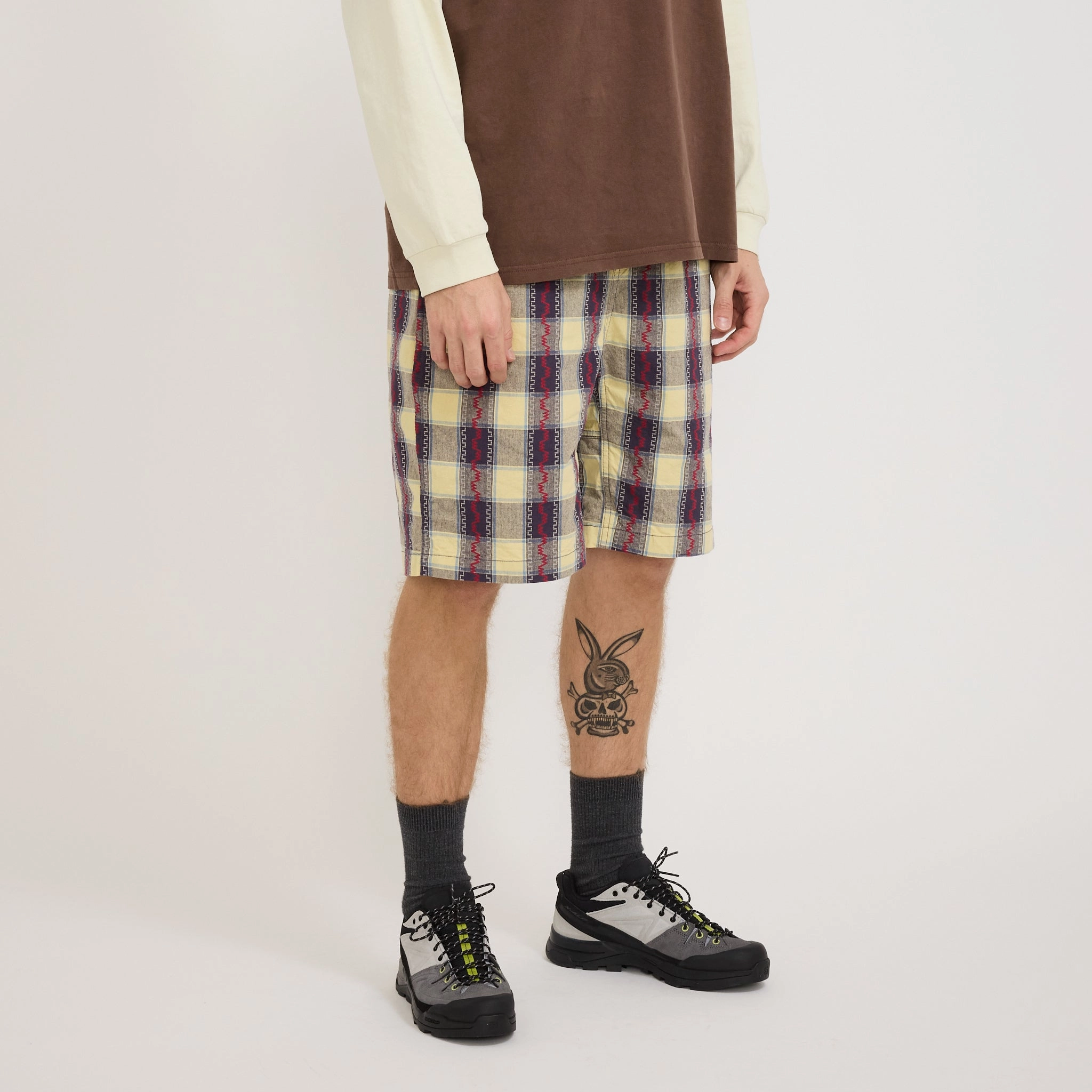 Temperature Regulating Blend Versatile Layering Capability O.G. Tribal Check G-Short Tribal Check