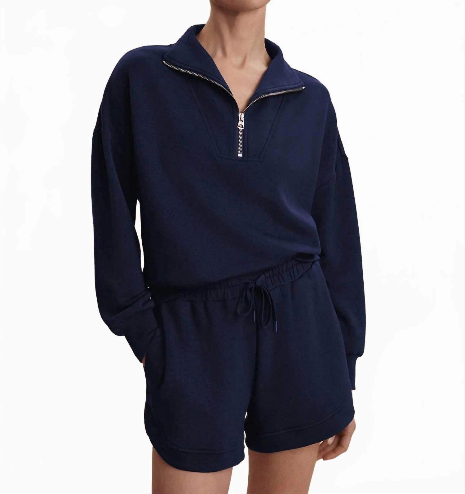 Simple Cut cycling clothing Ollie High-Rise Shorts In Navy