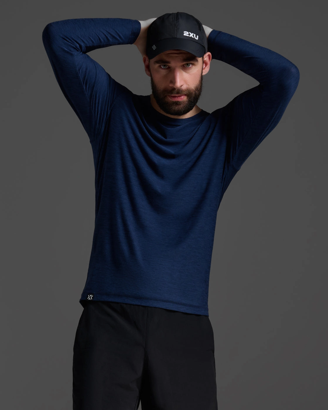 Neutral Color Tailored Signature Long Sleeve Tee