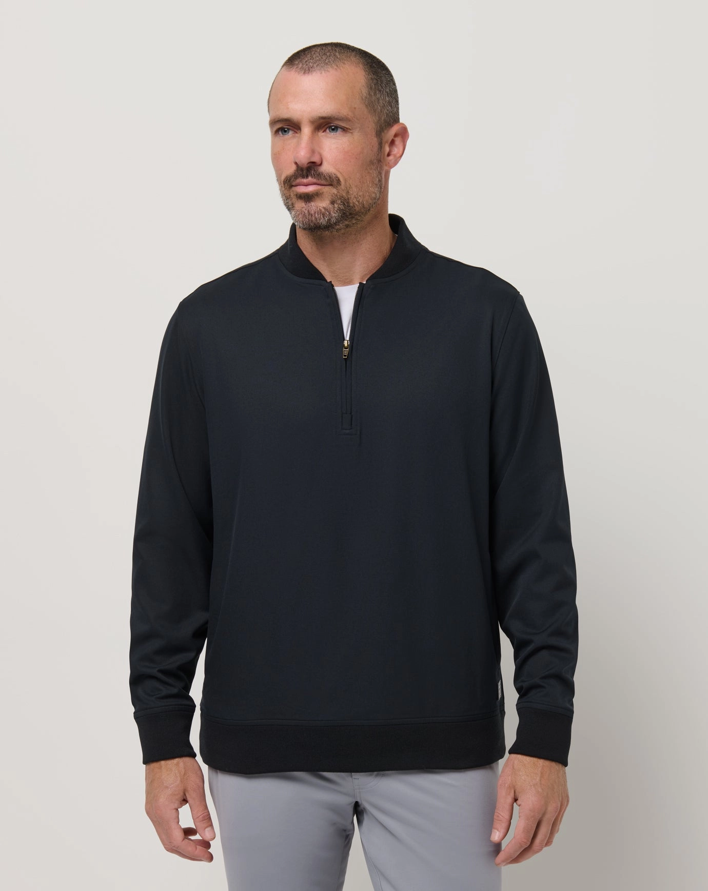 SoftshellTexture Highway Men Quarter Zip