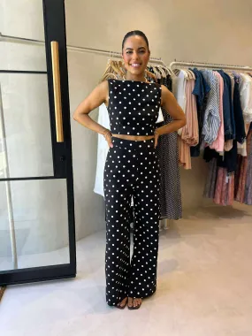 StretchWaistband PALM COVE PANT - BLACK