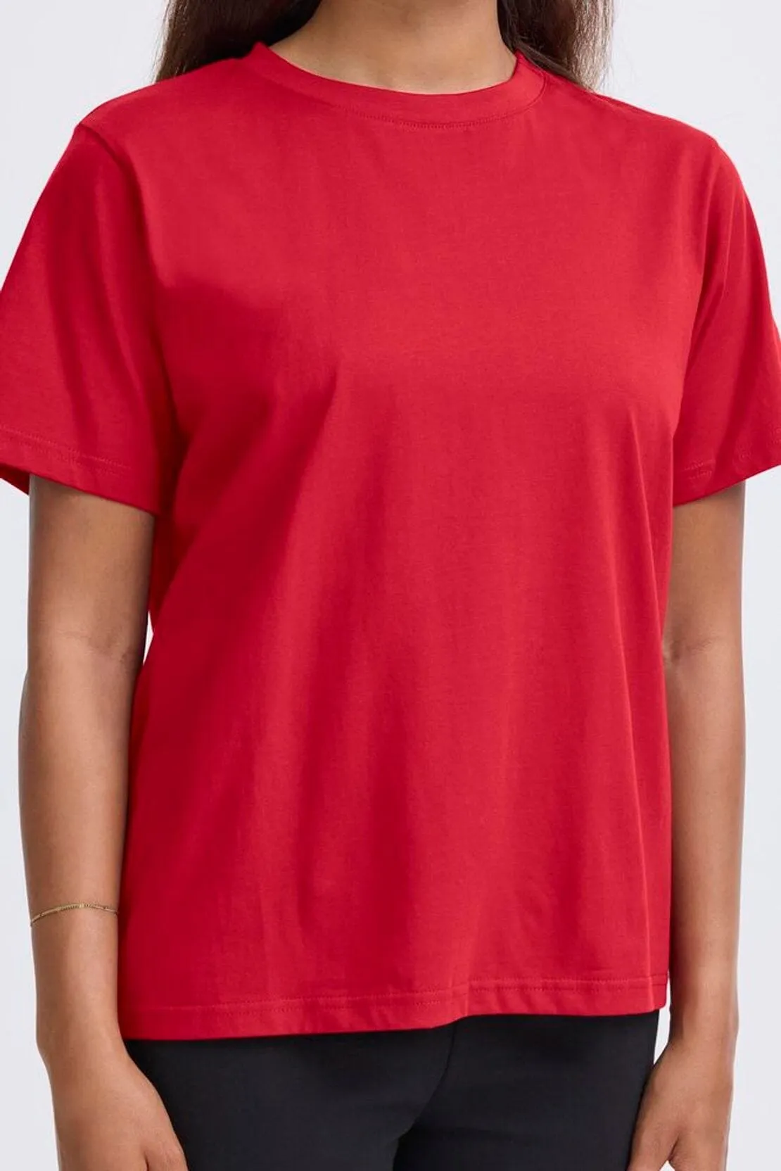 Summer Polo PALMER RED LOOSE TSHIRT