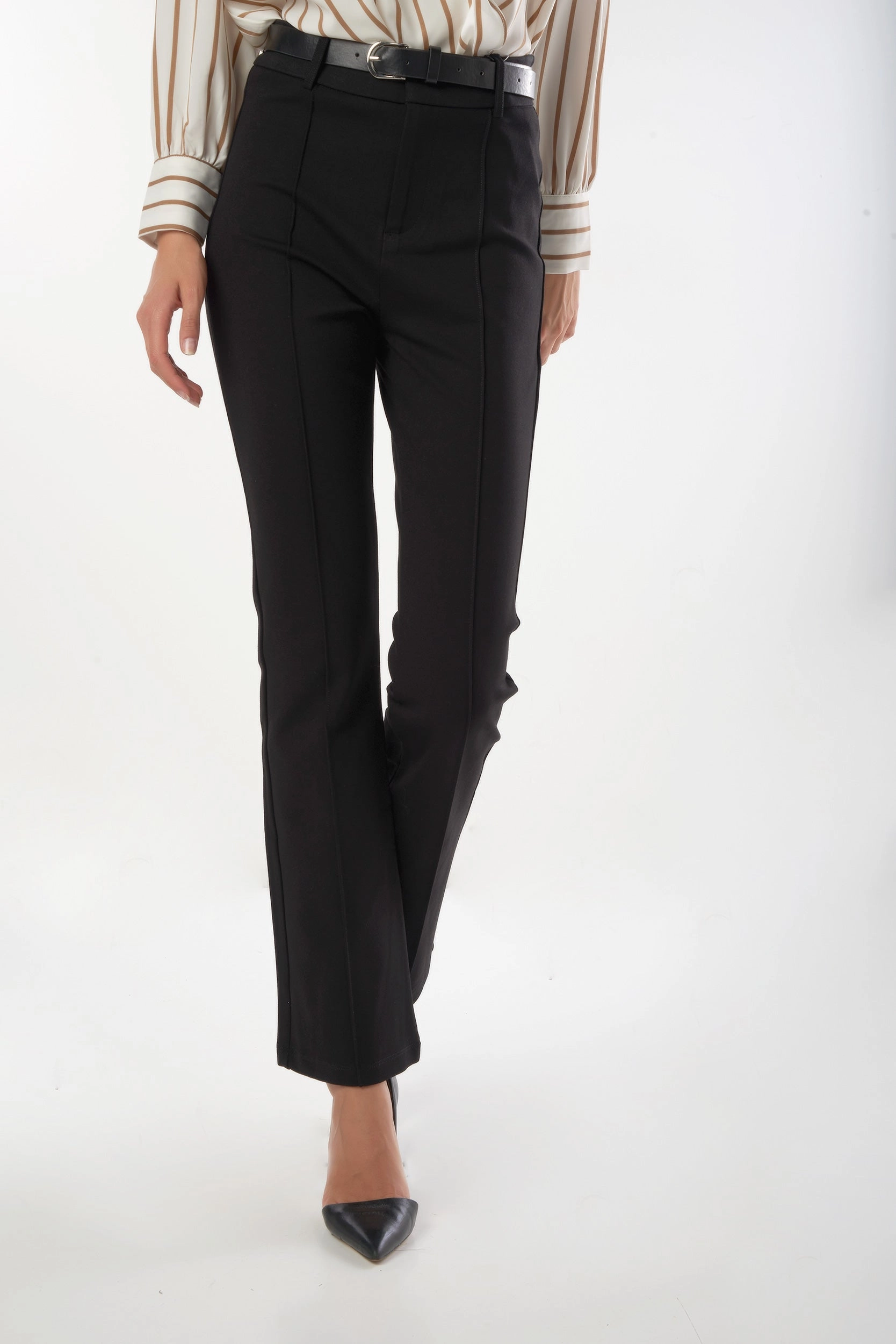 Pantalon large ?? nervure - 5A1901 - (E-C2) Stretchable Design