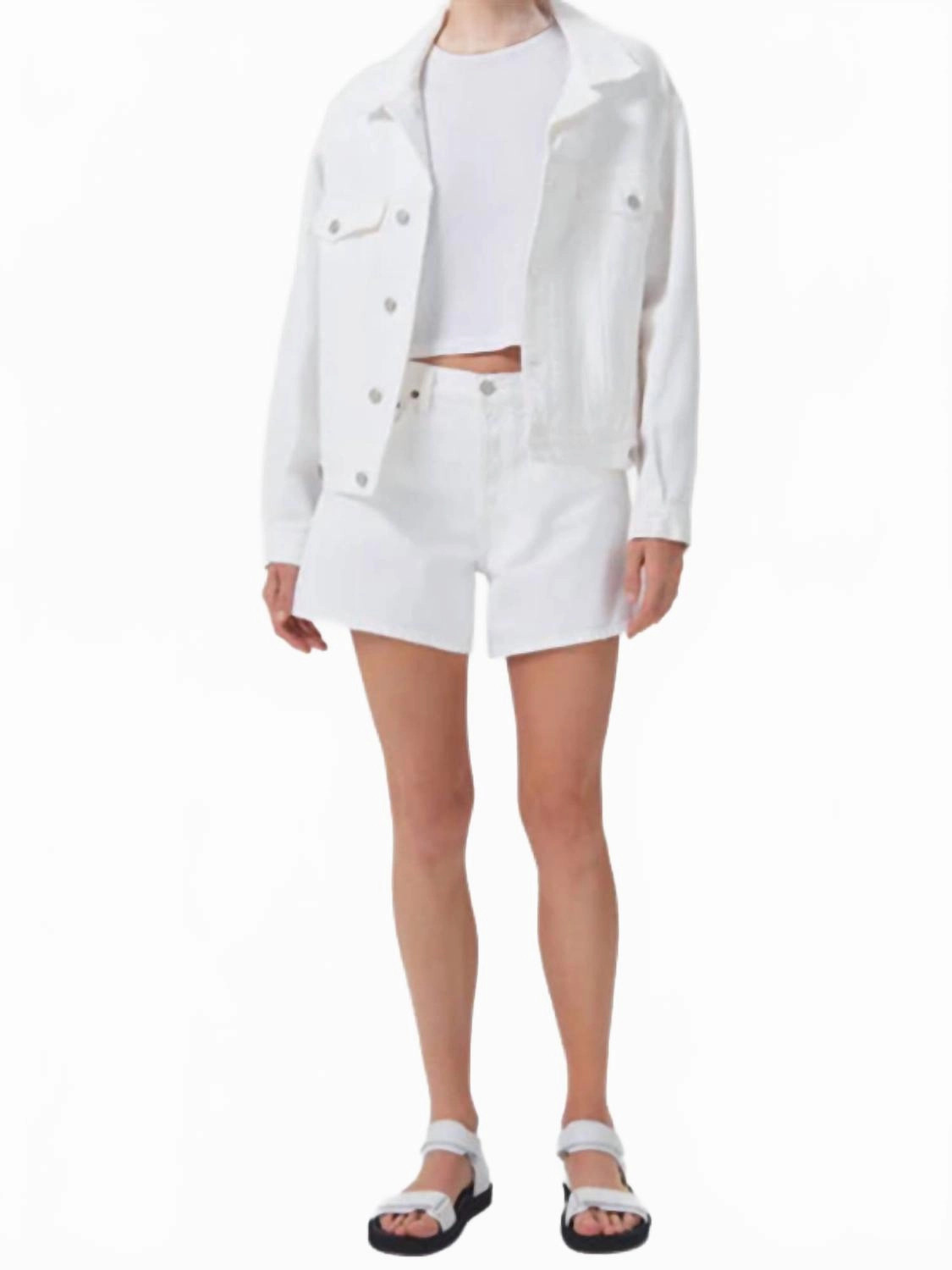 spring shorts anti - static Parker Long Short In Dough