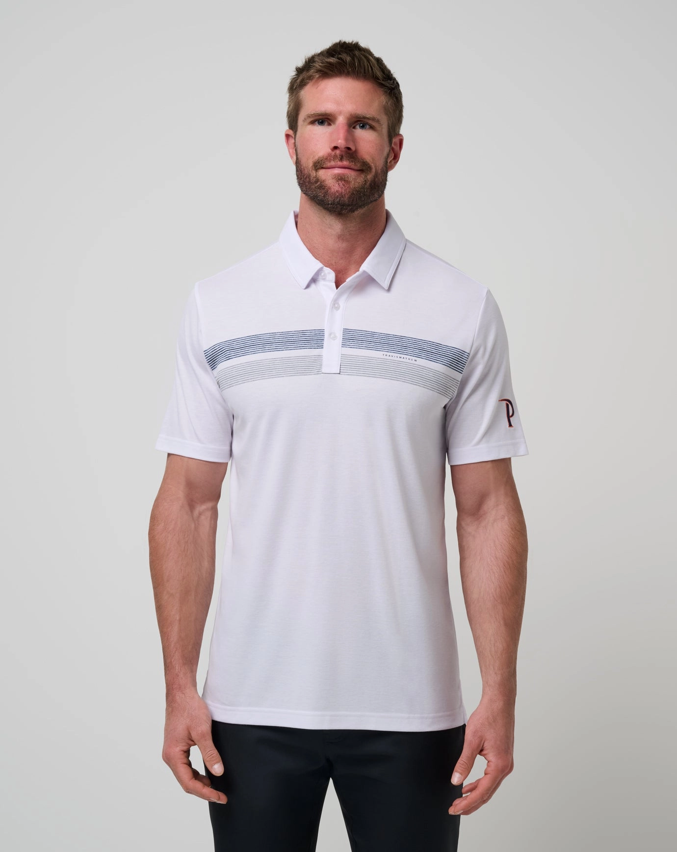 Pepperdine Top Recruit Polo Fit Comfort Tagless Neck Label