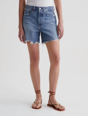 Clove Denim Short In Myth Non Slip Inner Grip