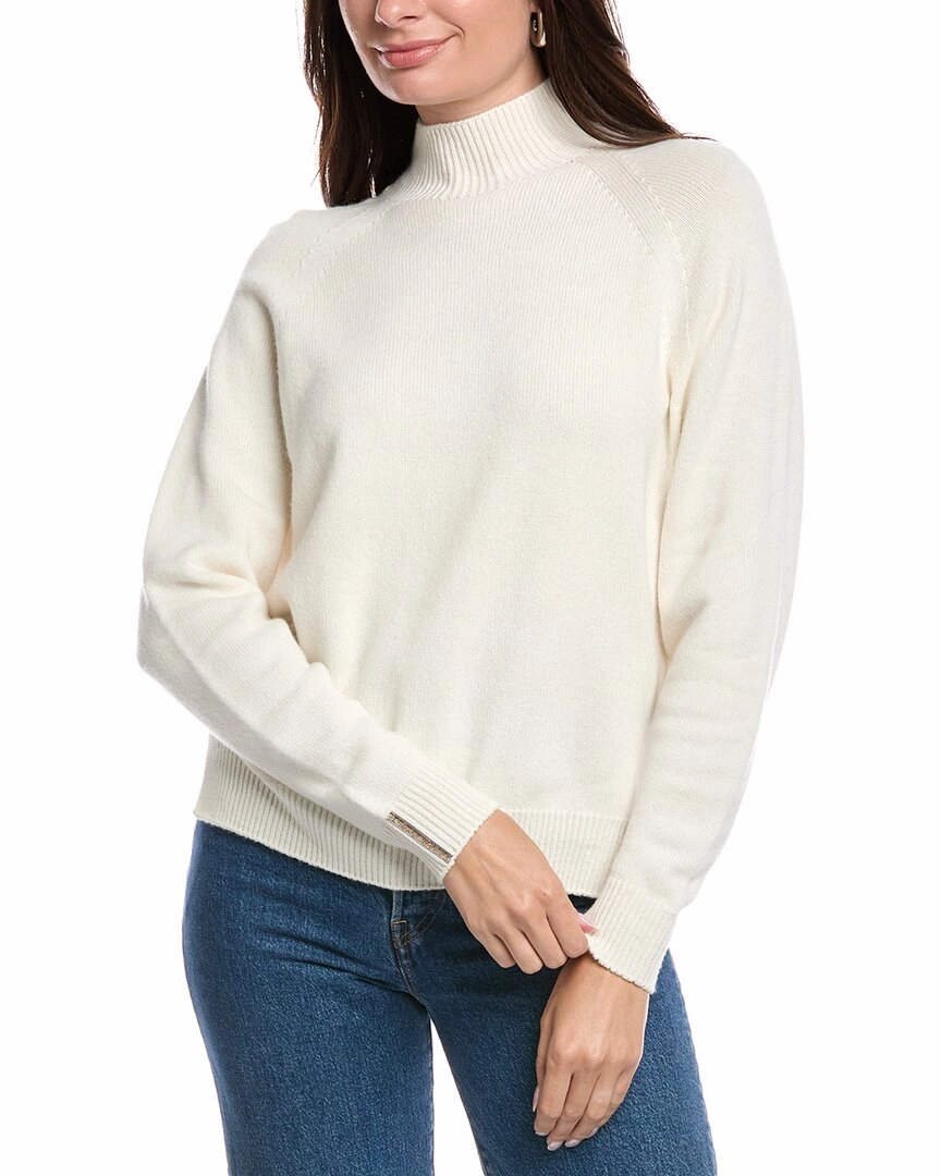 Peserico Wool, Silk, & Cashmere-Blend Sweater Warm and Fashionable Thermal Insulation Technology