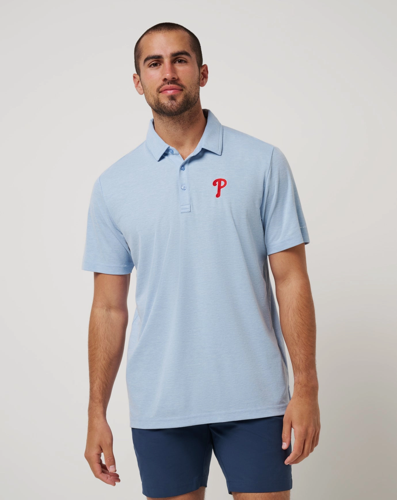 Philadelphia Phillies Playoff Pitch Polo Sporty Design Cool Comfort