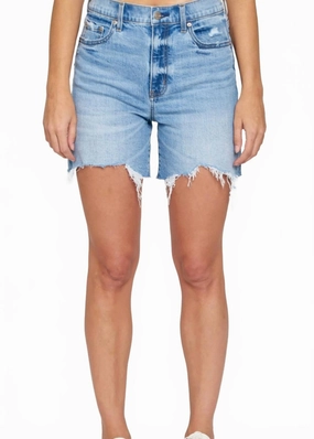 Sundaze High Rise Long Short In Marina Wedding Gift Athletic Shorts